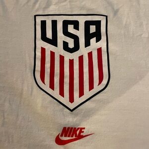 USA Soccer Long sleeve tee shirt, size Small